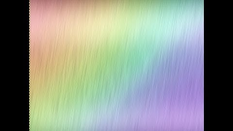 Making Hair Texture In GIMP