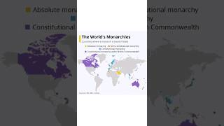Monarchical Ruled Country In World Map