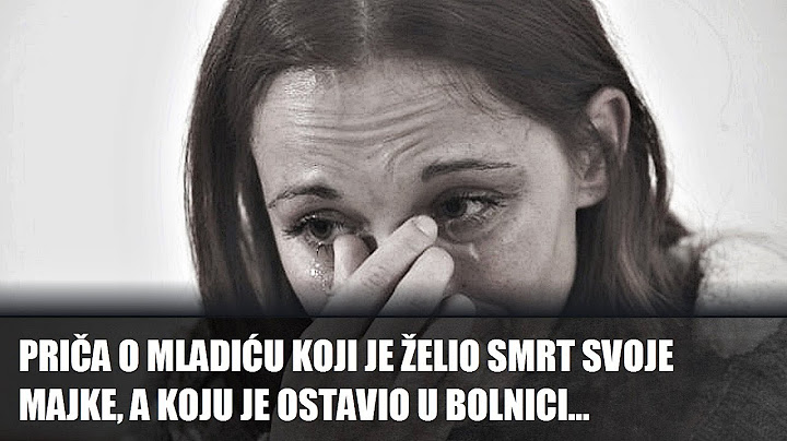 ISTINITA PRIČA O MLADIĆU KOJI JE ŽELIO SMRT SVOJE MAJKE