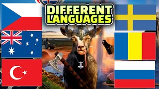 Goat Simulator In Different Languages Memes