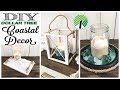 DIY Dollar Tree Farmhouse Coastal Decor | 3 PROJECTS!