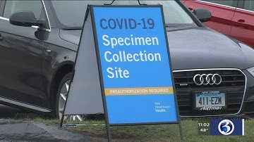 VIDEO: Long wait times seen at testing sites as coronavirus cases continue to rise