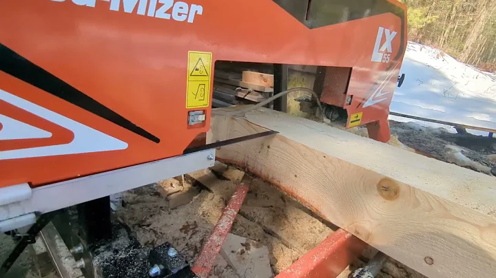 Woodmizer lx55 Wavy cuts