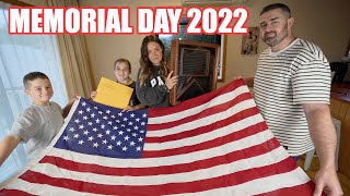 New Zealand Family Learn How to Fold US FLAG. EVERY FOLD HAS A MEANING?! Memorial Day 2022