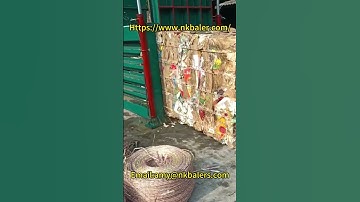 Waste Paper Horizontal Baling Press Machine