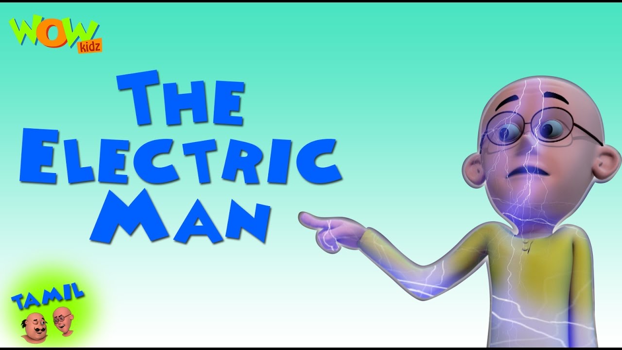 The Electric Man   Motu Patlu in Tamil   3D    As seen on Nickelodeon