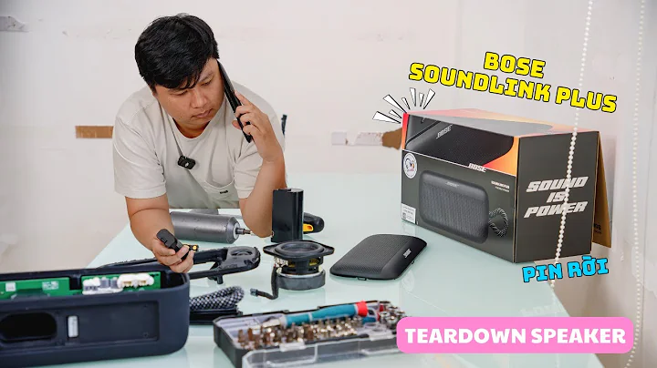 Khui Hộp & Tháo Bung Loa Bose SoundLink Plus Chính Hãng – Bất Ngờ Bên Trong!