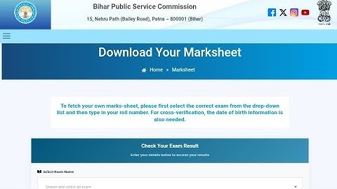 BPSC ASO Result 2025 Cut Off Marks, Merit List Pdf Download/BPSC ASO Result Pdf Check 