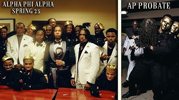 The "Pyrrhic 14" Alpha Rho Probate SPR25: Alpha Phi Alpha Fraternity Inc Morehouse College ATL, GA