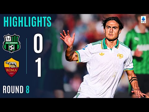 SASSUOLO-ROMA 0-1 | HIGHLIGHTS | Dybala The Match Winner! | Serie A 2025/26