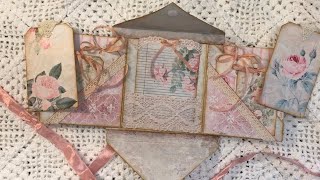 Olivia Journal Envelope Trifold Flip - Part 2 The Finish!