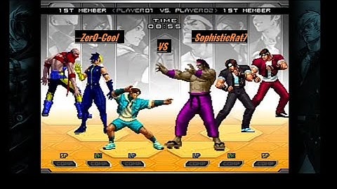 Zer0-Cool Vs SophisticRat7 - KOF 2002 UM