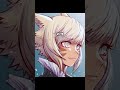 I redrew the same character for 9 years... #art #digitalart #yshtola #artistprogress