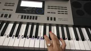 Solah baras ki|Piano Cover|Keyboard|Harmonium|Tutorial chords