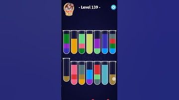 Waterscapes level139 color sort game 攻略 #games #watersort #gameplay