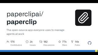 GitHub - paperclipai/paperclip: The open-source app everyone uses to manage agents at work