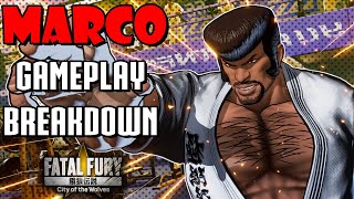 Marco Rodrigues has arrived to kick some Butt! - Fatal Fury CotW Gameplay Trailer Breakdown