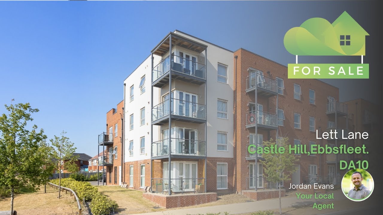 1 Bedroom Second Floor Flat | Lett Lane | Castle Hill, Ebbsfleet | Jordan Evans | The Property Cloud