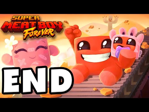 Super-Meat-Boy-Forever---Gameplay-Walkthrough-Part-1