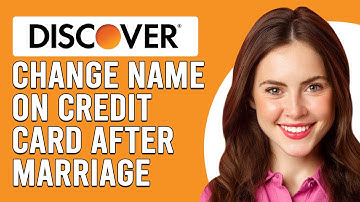 How To Change Name On Credit Card After Marriage On Discover(Discover Credit Card Step Name Change)