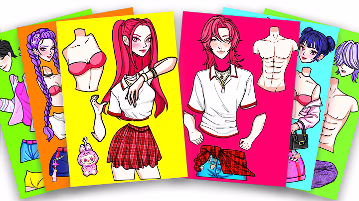MUSIC BAND of HUNTRIX Mira and SAJA BOYS - KPOP DEMON HUNTERS | sticker book diy