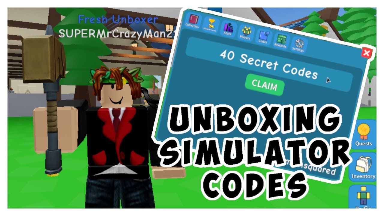 Unboxing Simulator Codes - Roblox - 2020 Complete List