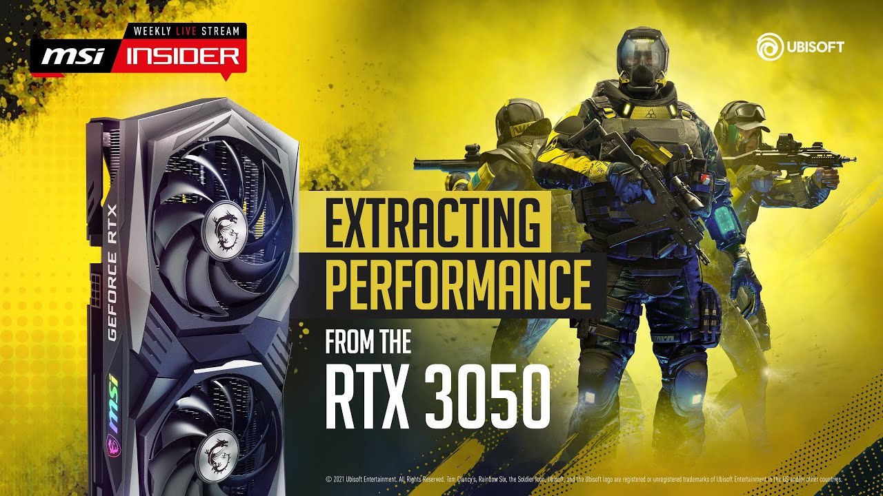 Extracting performance from the RTX 3050 Pt. 1