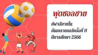 กีฬาฟุตซอลชาย กันเกราเกมส์ 2566 วิทยาลัยการอาชีพนาแก #วิทยาลัยการอาชีพนาแก #กันเกราเกมส์11