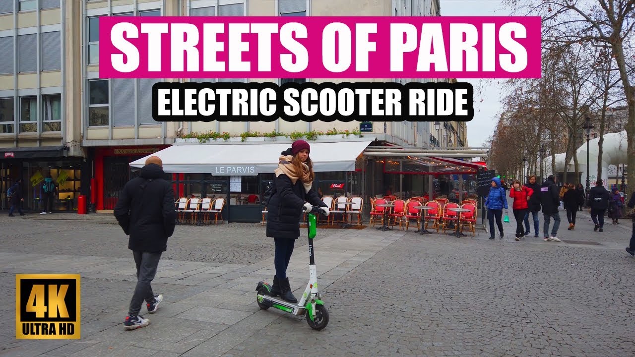 【4K】Paris Scooter Tour - Roaming The Streets (Rue Saint-Martin,  Boulevard de Strasbourg)