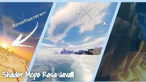 Keren!!! Shader Mcpe Rasa Java - Osbes Shader  V 0.13.2