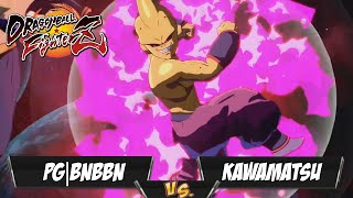PG|BNBBN(UI Goku/Kid Buu/Roshi) Fights Kawamatsu(Base Vegeta/Android 21/Roshi)[DBFZ PS5 EN]