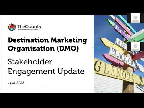 DMO Stakeholder Engagement Public Information Session