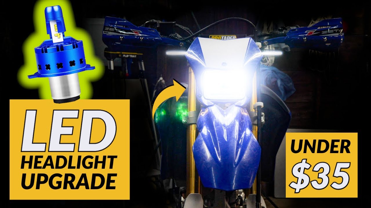  RAMJET4X4 LED Motorcycle Headlight Dirt Bike DRL