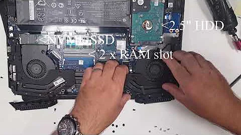 How to replace thermal paste at HP laptop Omen 15-ce027nf