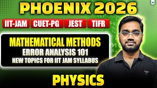 Celebrity IIT JAM & CUET PG 2026 | Mathematical Methods | Error Analysis 101 (New Syllabus Topics) Profile