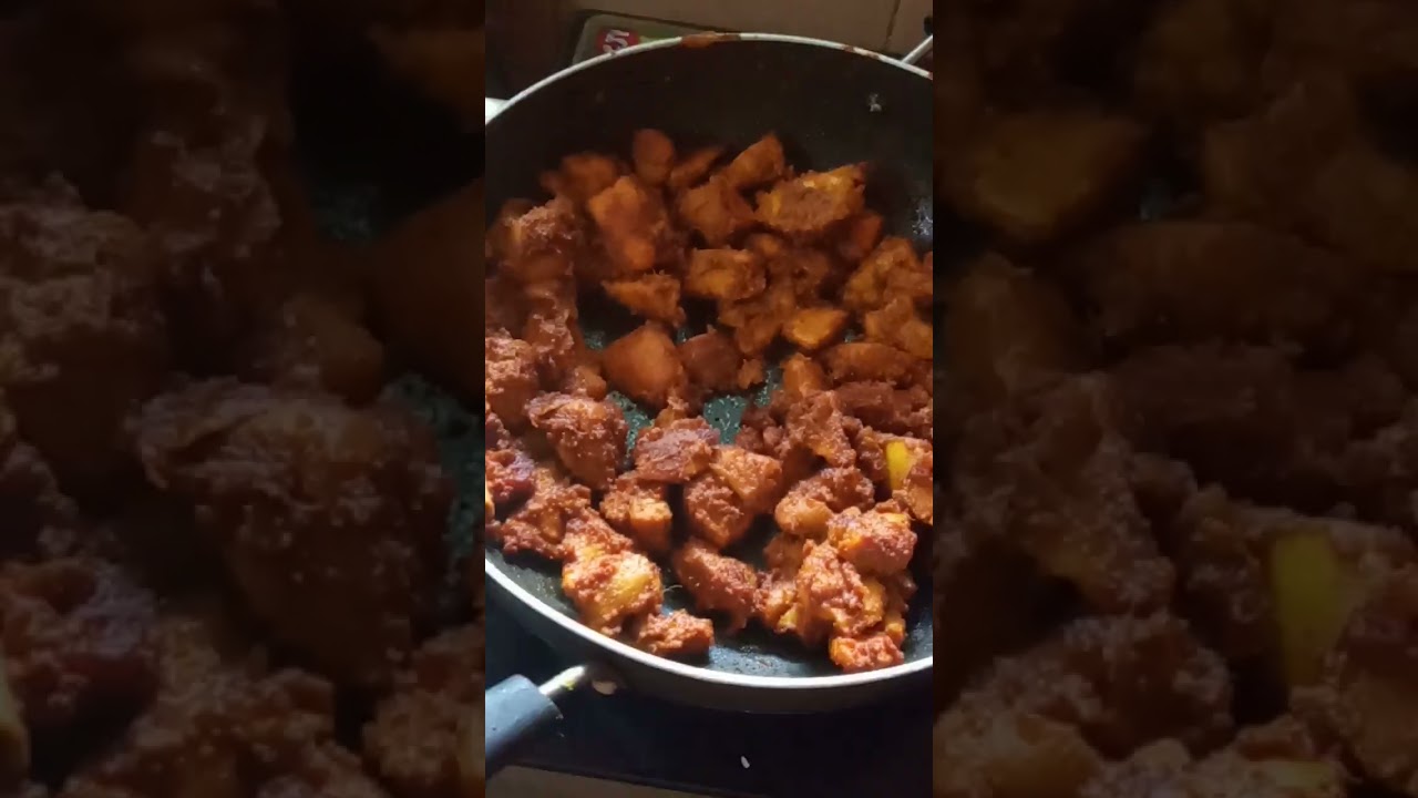 Today's Lunch Menu // Chicken Briyani with Kadai Chicken & Onion Curd ...