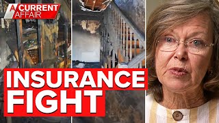 DV survivor in insurance fight after ex-husband set fire to home | A Current Affair