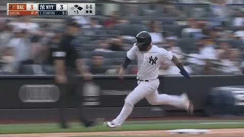 MLB | Gleyber Torres Somehow Scores From First On A Ground Ball