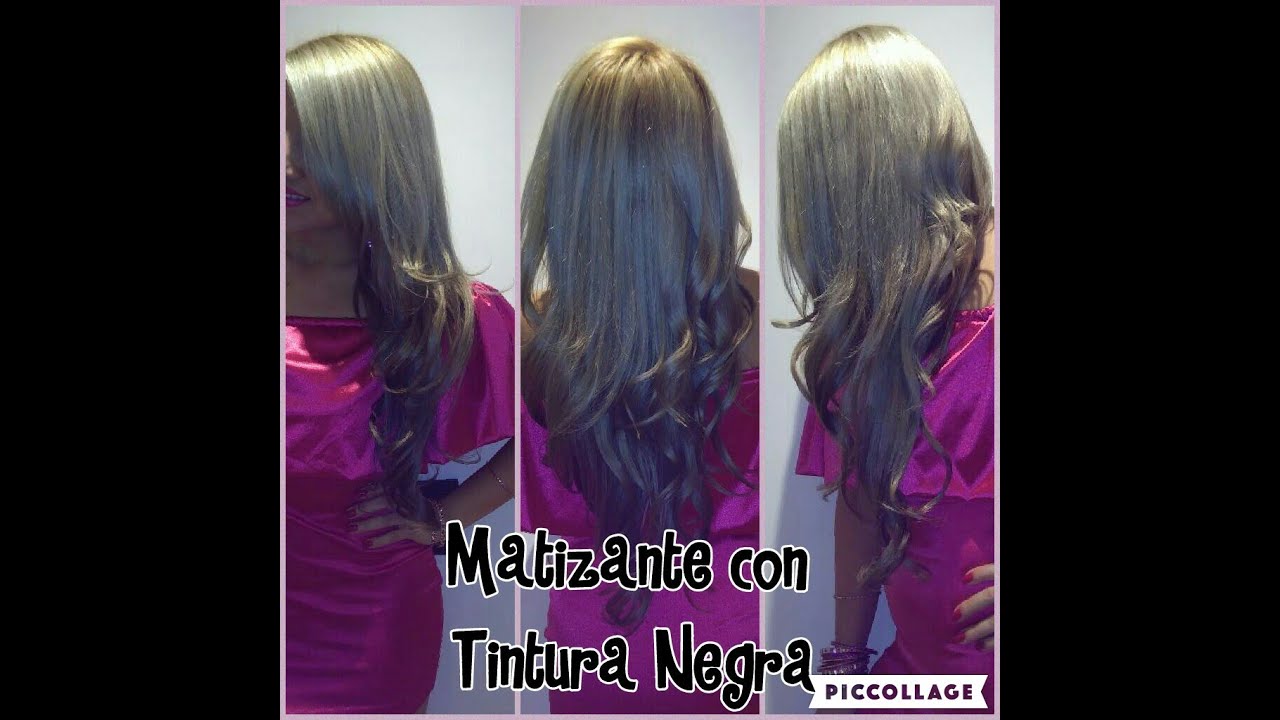 ADIOS CABELLO MATIZANTE CON TINTURA NEGRA