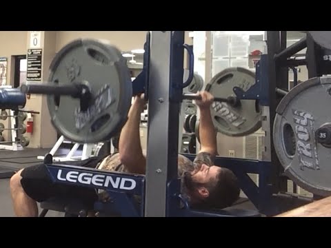 225 lbs Bench Press Test