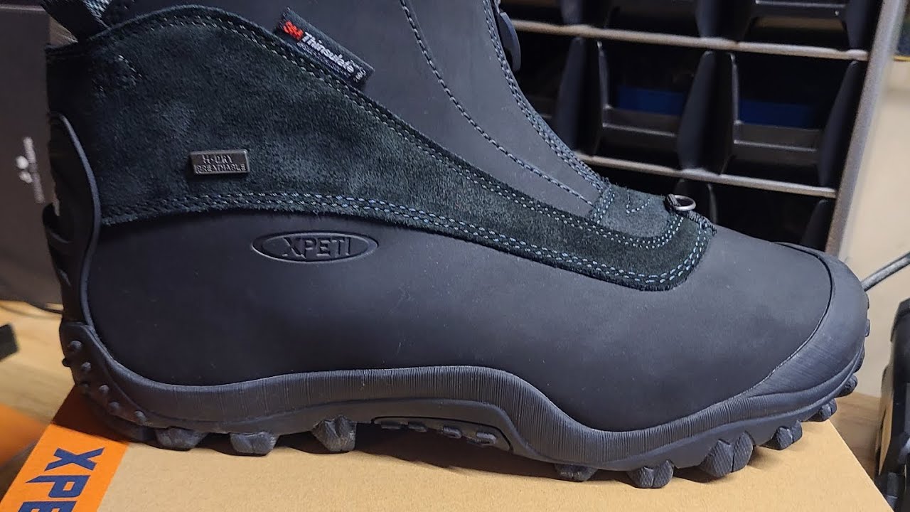 XPETI SNOWRIDER ZIP!! waterproof snow boots review YouTube