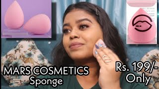 Mars Comsetics Latex Free Makeup Sponge Review Demo Prachi Kalgutkar