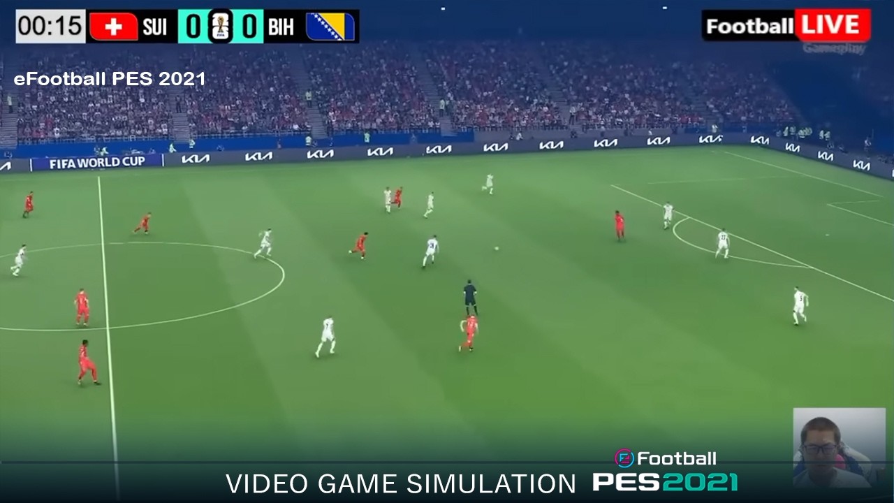 Switzerland vs Bosnia - FIFA World Cup 2026 group stage | Match Today | Simulation PES