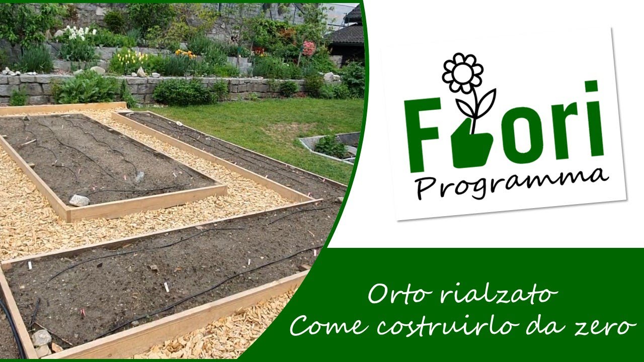 Orto rialzato, come costruirlo da zero 💪🏻😍🌺