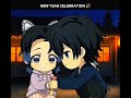 Shinobu &amp; Giyu Celebrating new year🎉 🥂.[Cute Fanmade Demon Slayer video ]