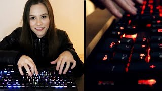 ASMR VOU TE FAZER DORMIR COM ESSE TECLADO MECÂNICO screenshot 5