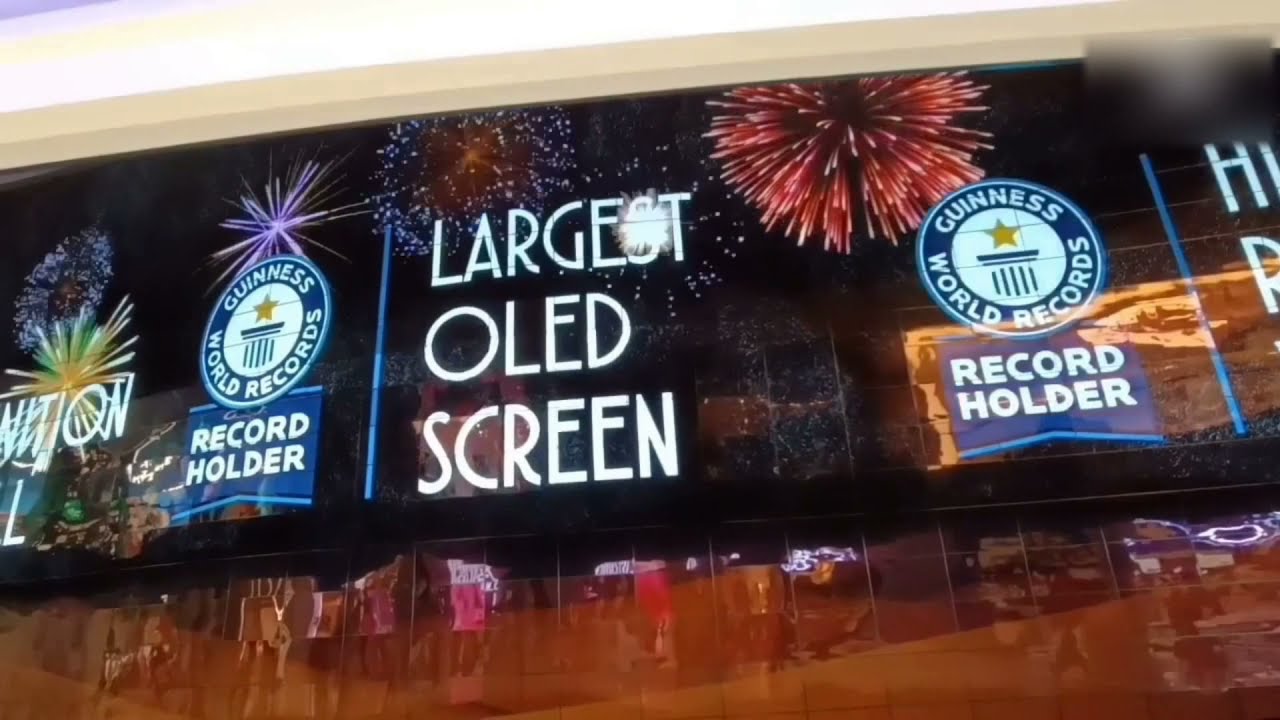 OMG😲 World's Largest OLED Display Screen | 3 Guinness Record Holder | Dubai Mall | Travel Vlog