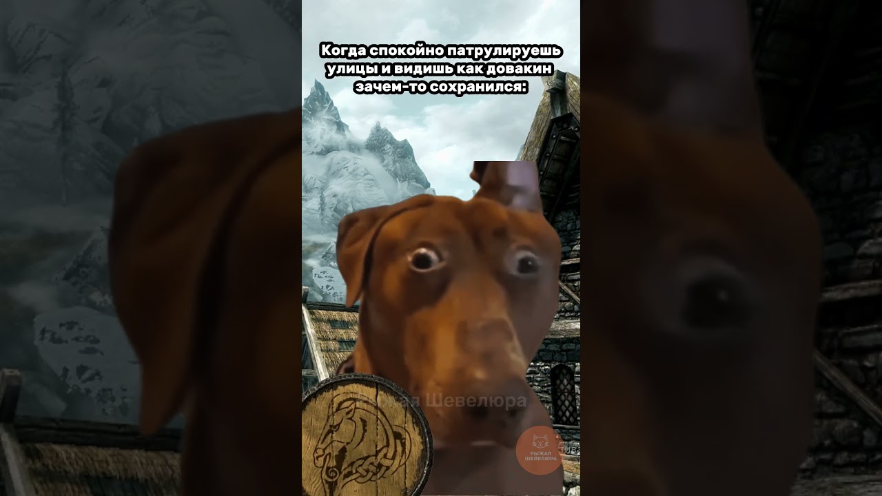 Когда сохраняешься в Skyrim