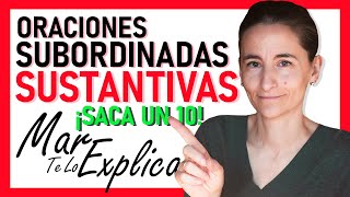 ✅ APRENDE a Analizar las Oraciones Subordinadas SUSTANTIVAS (con Ejemplos)