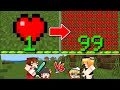 レベルが上がるごとに体力が増えていく世界でPvPバトロワ対決【マイクラ】【ゆっくり実況】